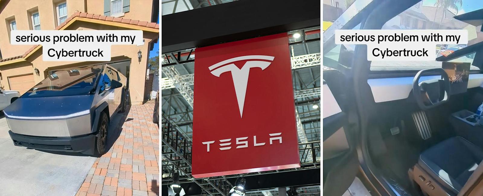 Tesla Cybertruck Driver Says Design Flaw Nearly Caused Crash