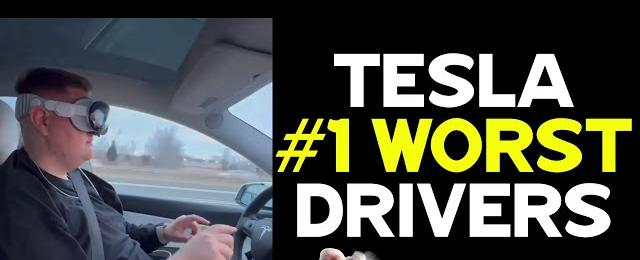Tesla Cybertruck #1 Worst Drivers | Apple Vision Pro