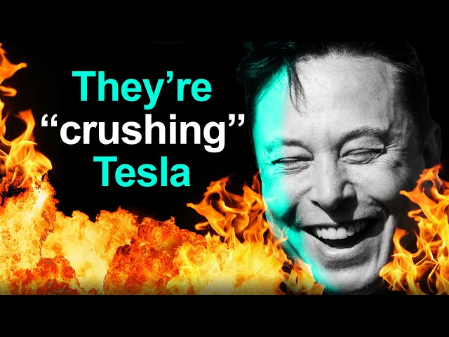 Tesla The “Blackberry” Of Cars, Competition CRUSHING Them: Bear