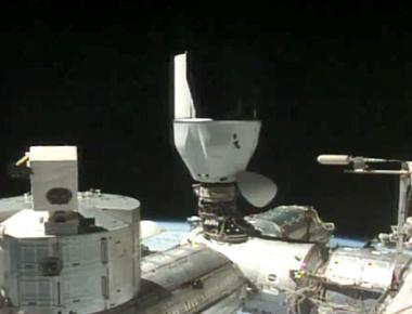 SpaceX Dragon Cargo Spacecraft Docks On International Space Station - Space Coast Daily