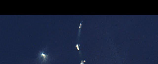 SpaceX Starship Explosion Filmed from the Florida Keys!