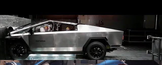 Tesla Cybertruck vs Dacia Spring Crash Test Analysis