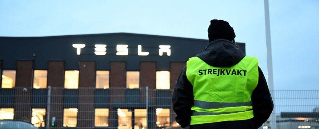 Tesla sues Sweden as strikes target carmaker