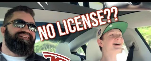 "I Don't Even Have a License!" - Tesla Driving Lesson for Student Driver! - Tesla Model 3 Reaction!