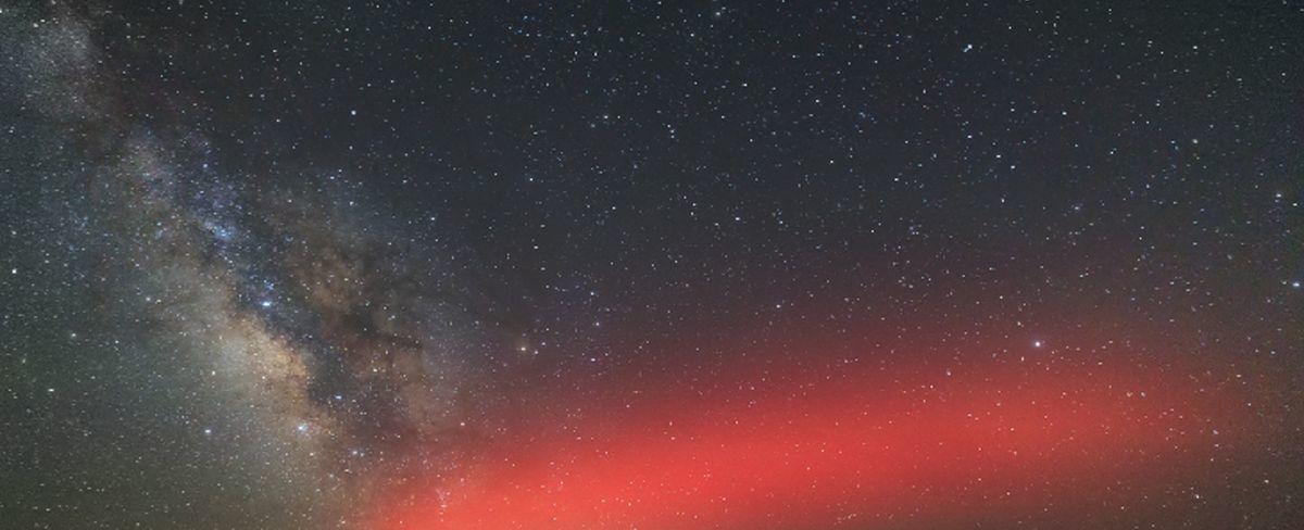 SpaceX rockets keep tearing blood-red 'atmospheric holes' in the sky, and scientists are concerned