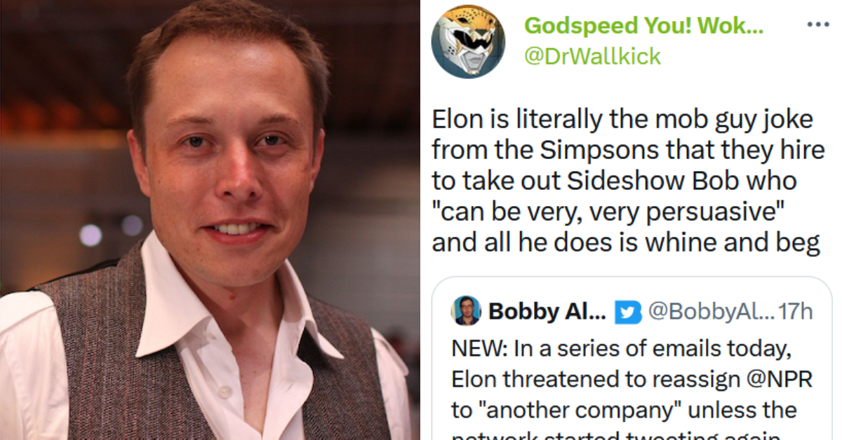 Elon Musk Suggests He Will 'Reassign' NPR's Twitter Account After They Stopped Posting