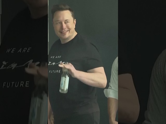 Musk Visits Tesla Gigafactory in Berlin After Suspected Arson Attack