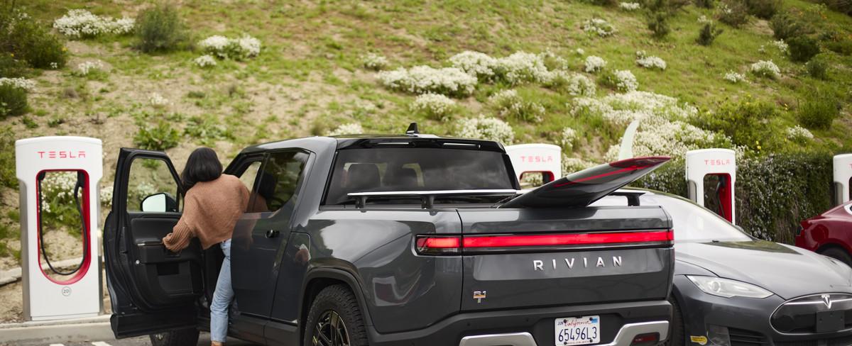 Rivian owners now have access to Tesla Superchargers