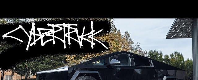 First Ever Inozetek 🖤 Gloss Black 🖤 Wrapped Tesla Cybertruck at T Sportline #cybertruck Film & PPF