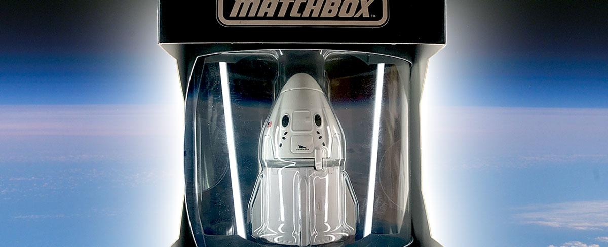 SpaceX's Crew Dragon capsule is now a Matchbox die-cast model
