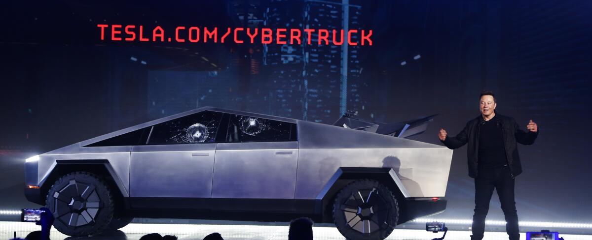 A Tesla Cybertruck gets stuck in California forest. Let the trolling begin