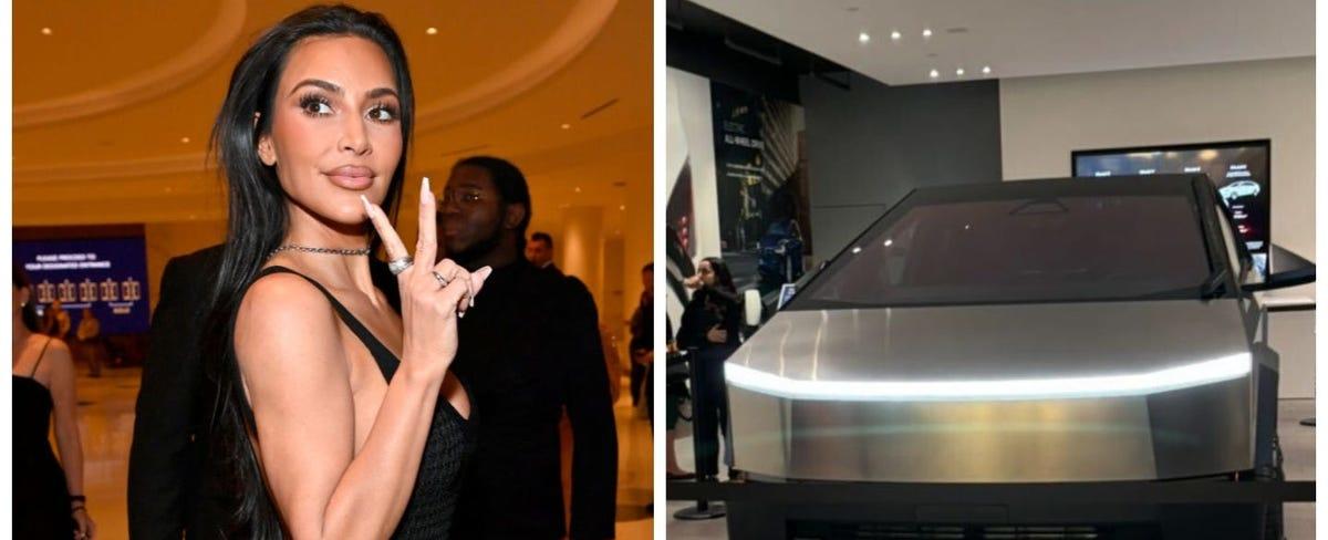 Kim Kardashian Seems to Join the Ranks of Tesla Cybertruck Owners