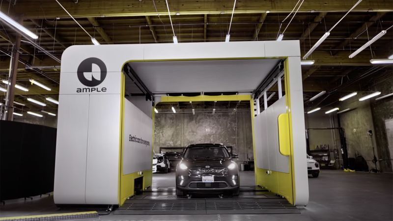 Tesla failed at battery swapping but Stellantis says it may have the secret | CNN Business
