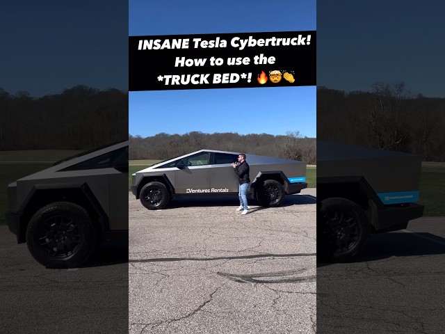 The 2024 Tesla Cybertruck has a Bed that is MORE Practical Than You'd Think!