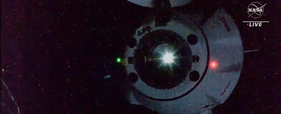 SpaceX Cargo Dragon Departs the Space Station