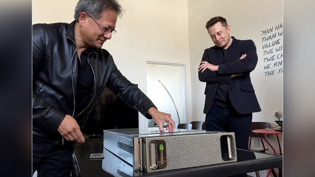 Elon Musk reminisces about the time Jensen Huang donated a DGX-1 to OpenAI, shares photo gallery