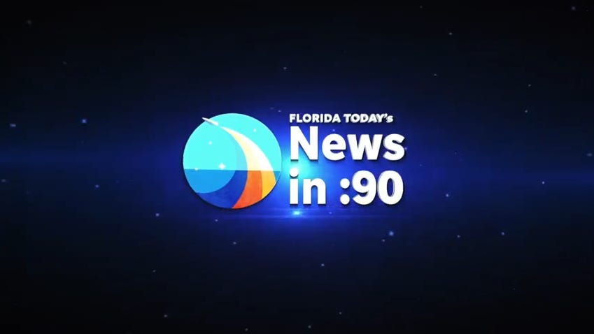 News in 90: SpaceX launch, Ocean Rescue costs and Titusville biblical graffiti