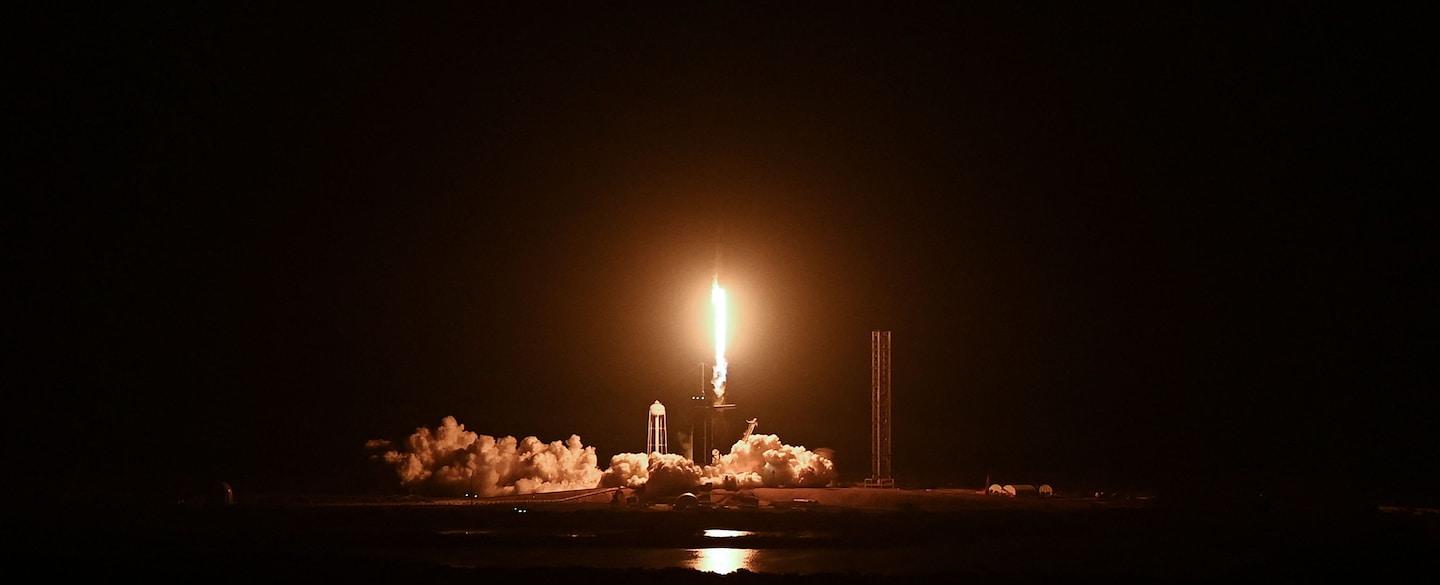 SpaceX launches its 9th crewed mission to space