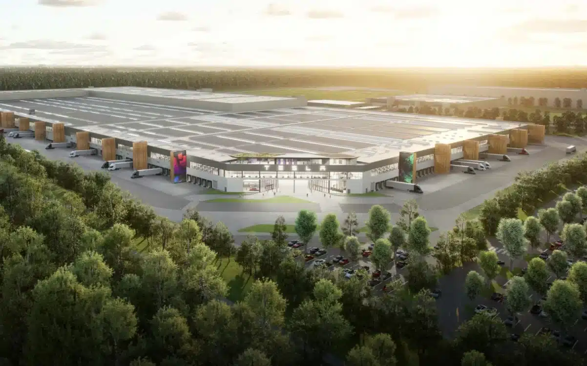 Drone footage reveals $5.5 billion Tesla Gigafactory Berlin