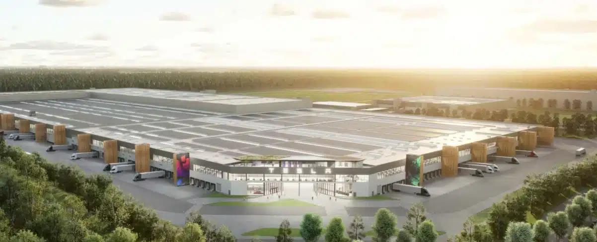Drone footage reveals $5.5 billion Tesla Gigafactory Berlin