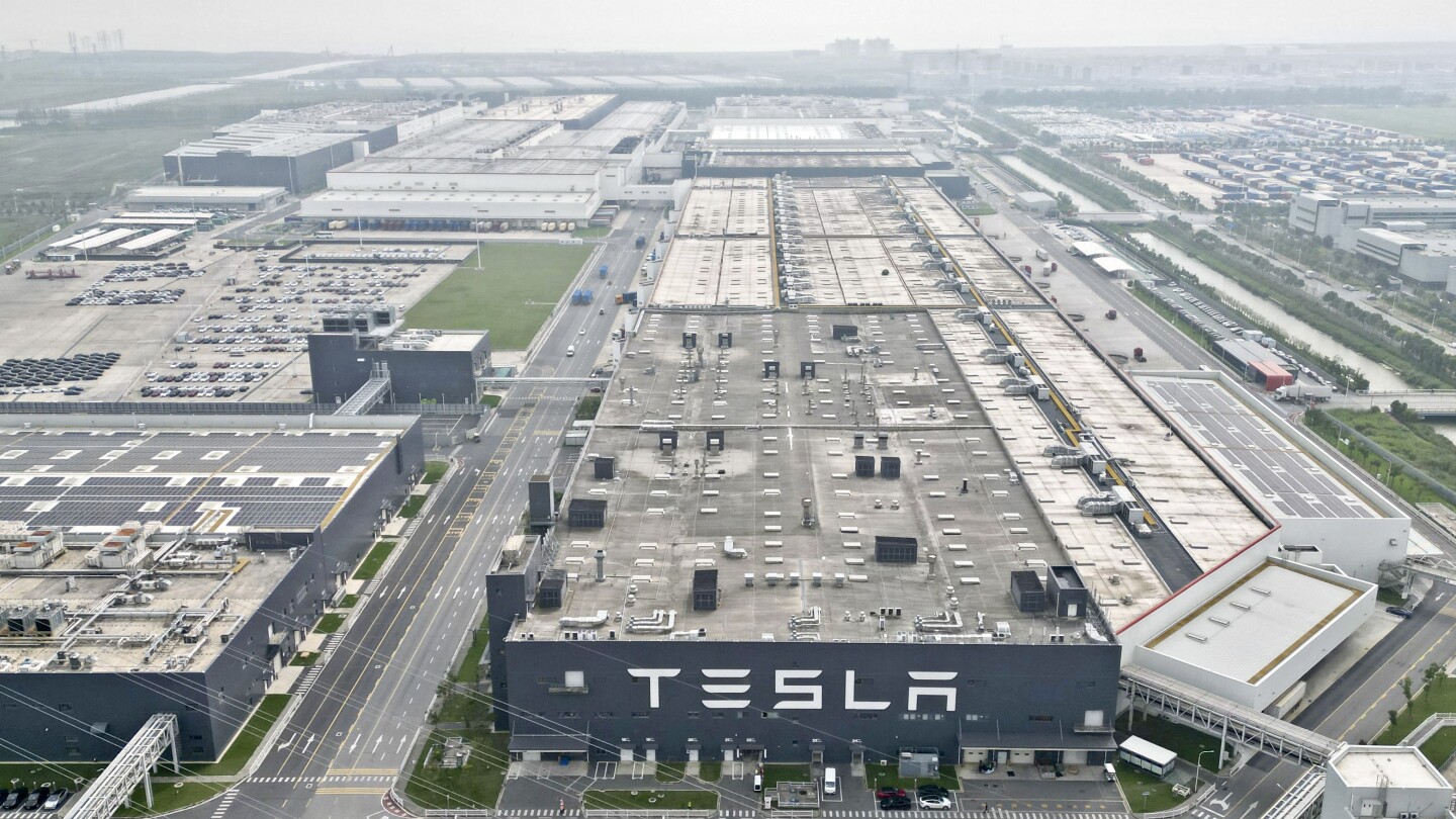 Tesla moves forward with a plan to build an energy-storage battery factory in China