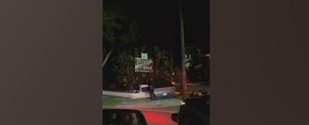 Tesla Cybertruck crashed into the iconic Beverly Hills Hotel sign | Fox News Video