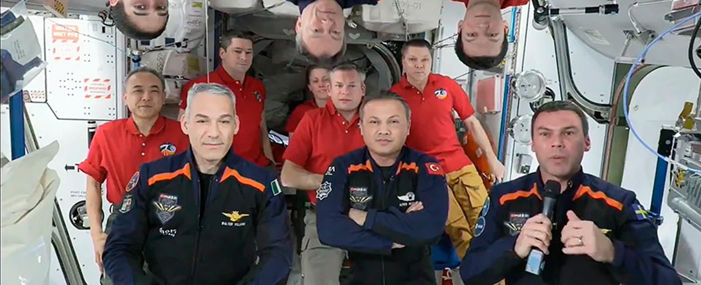 The SpaceX Axiom Space Ax-3 mission to the ISS returned to Earth : NPR