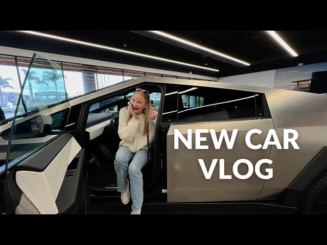 Getting the NEW Tesla CYBERTRUCK?! | Tesla Vlog 1/2