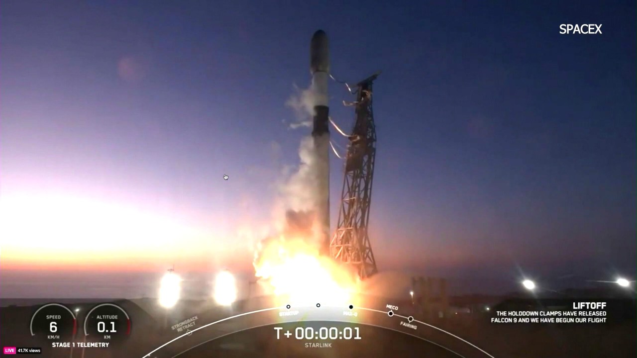 SpaceX Falcon 9 rocket launch in Southern California scheduled for tonight
