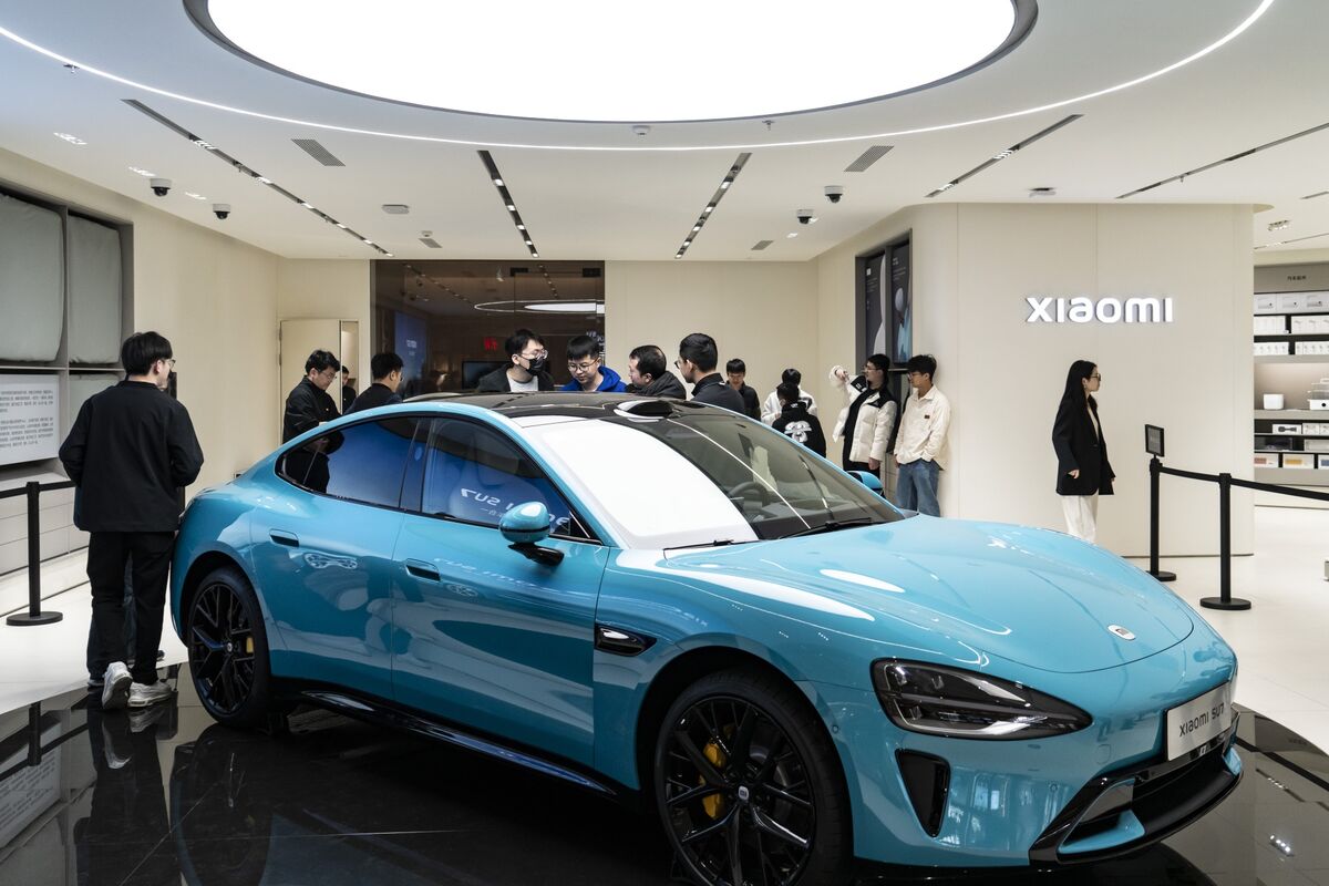 Xiaomi's New SU7 to Launch in China's EV Market, Aims to Rival Tesla, BYD