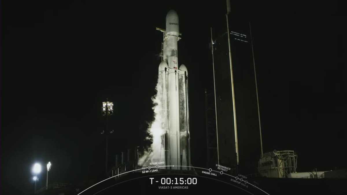 SpaceX to launch Falcon Heavy rocket from Kennedy Space Center