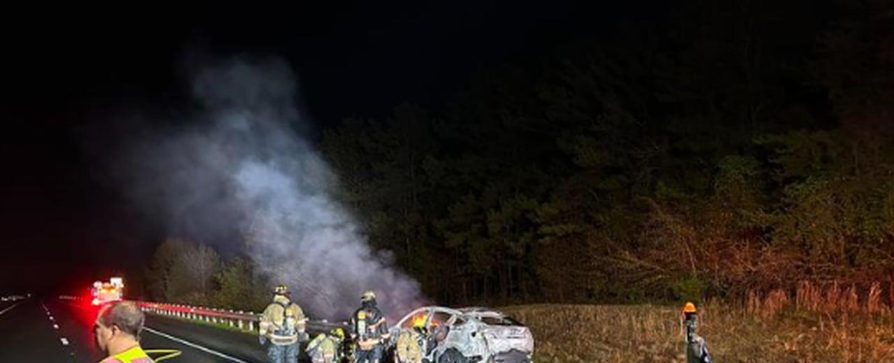36,000 gallons of water used to douse burning Tesla on I-65 in Alabama
