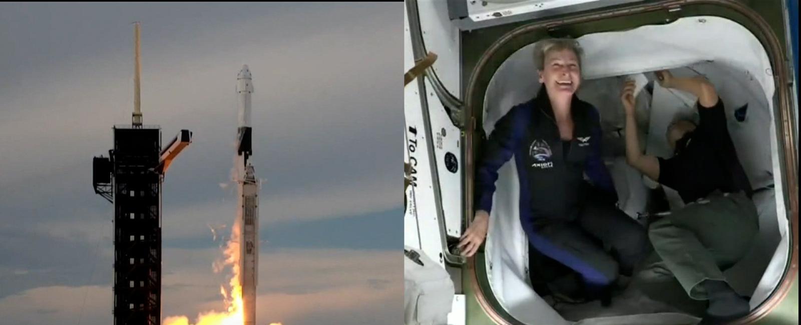 Mira el momento del despegue y acoplamiento de la misión comercial de SpaceX y Axiom | Video | CNN