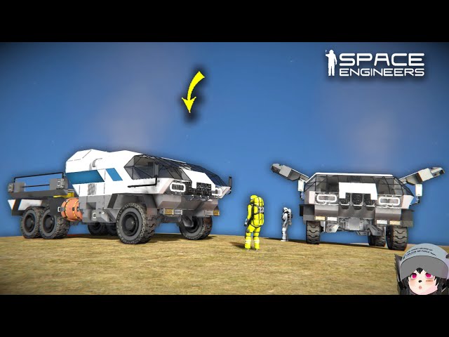 This Futuristic Pickup Beats the Tesla Cybertruck, Space Engineers