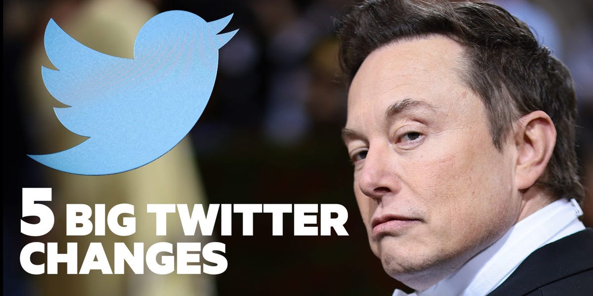 5 ways Elon Musk shook up Twitter as CEO