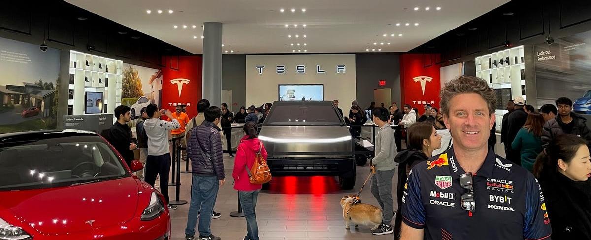 I Saw the Tesla Cybertruck in Person. It's Surprisingly Different up Close.