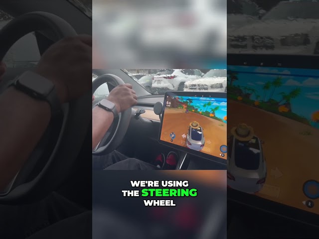 Driving a Tesla Cybertruck in a Virtual World