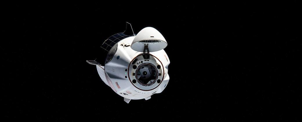 The SpaceX Crew Dragon maneuvers to another port - NASA