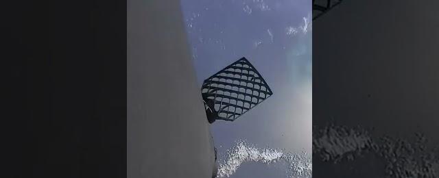 SpaceX Rocket Goes to Space and lands on earth.