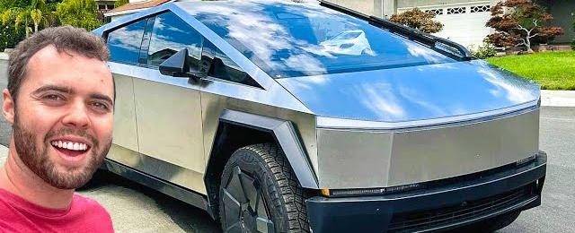 MY NEW TESLA CYBERTRUCK