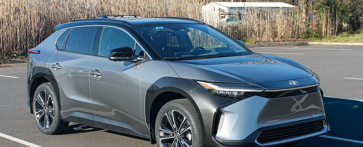 Toyota's First Tesla Rival, the BZ4X SUV, Has One Huge Flaw: Photos
