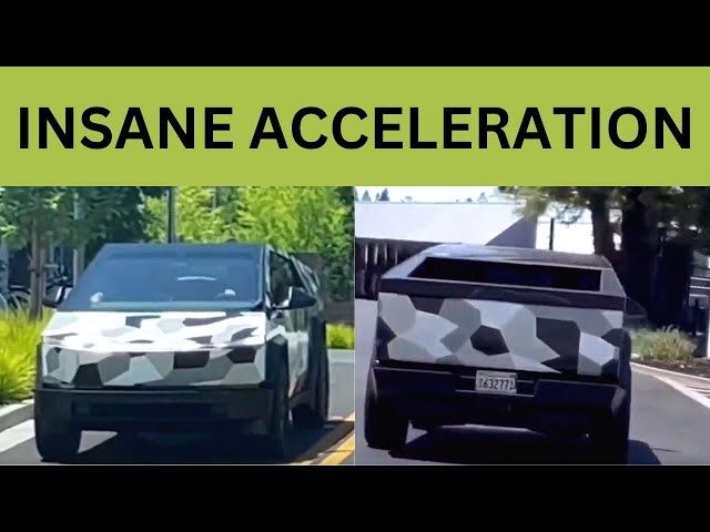 Onlooker Chases The Tesla Cybertruck in a New Sighting