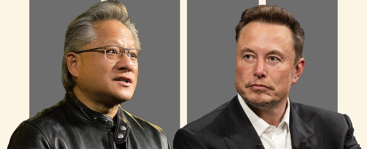 Elon Musk vs. Nvidia’s Jensen Huang on AI affecting jobs