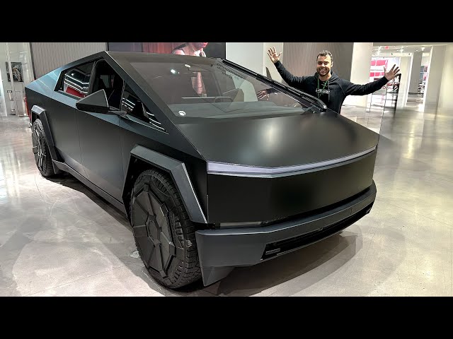 FINALLY, THE TESLA CYBERTRUCK IS HERE!