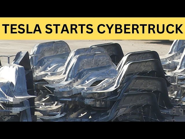 Tesla Is Testing and Calibrating Cybertruck's Production Line, Castings Show
