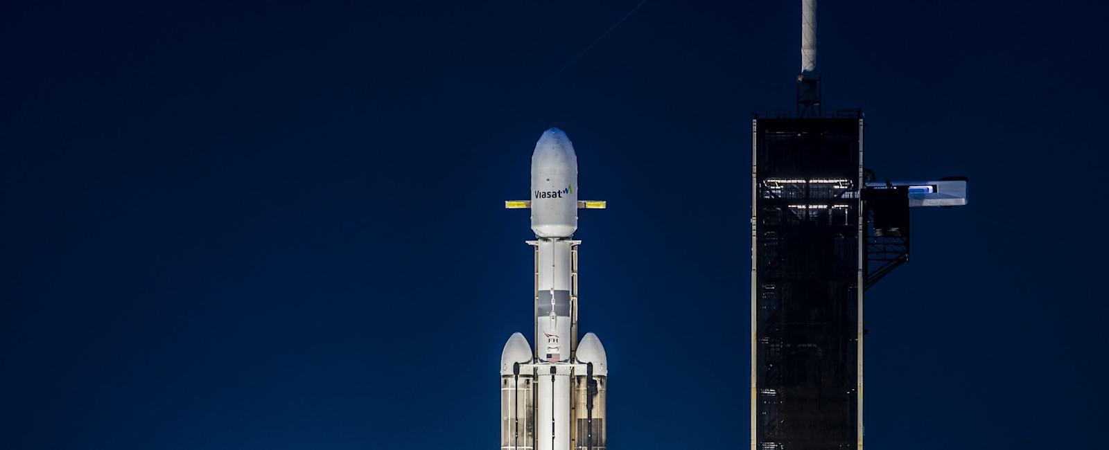 SpaceX Falcon Heavy successfully brings 3 satellites to orbit after delays