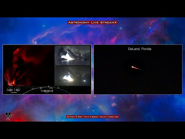 🚀SpaceX Falcon 9 Heavy - 4K HDR - December 28, 2023- Part 2🚀