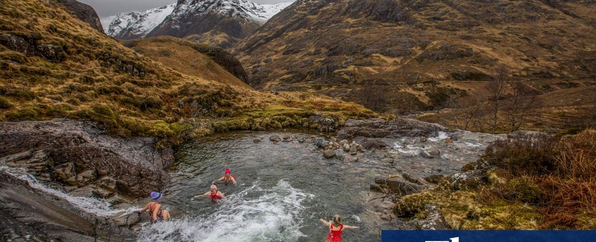 A SpaceX launch and an icy swim: photos of the day – Thursday