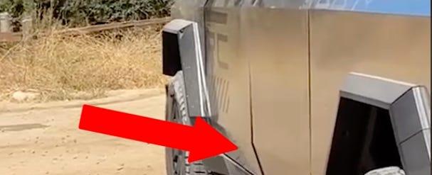 Cybertruck Steel Body Creates Panel Gap Issue: WSJ