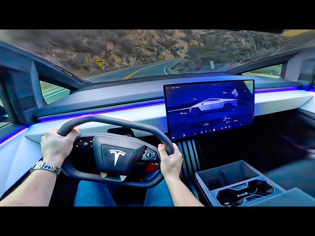 What It's Like To Drive A Tesla Cybertruck (POV)
